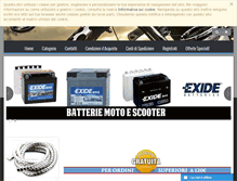 Tablet Screenshot of accessoricustom.it